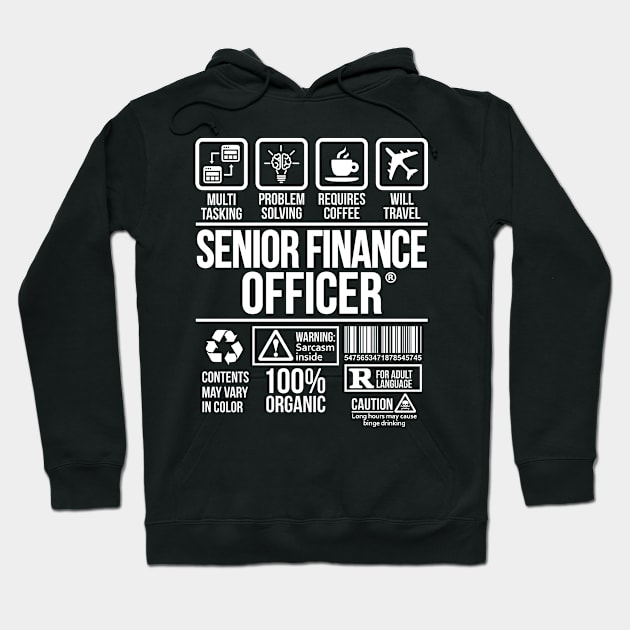 Senior Finance Officer T-shirt | Job Profession | #DW T-Shirt T-Shirt Hoodie by DynamiteWear